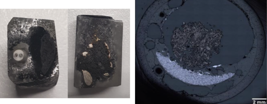 Images of coke samples